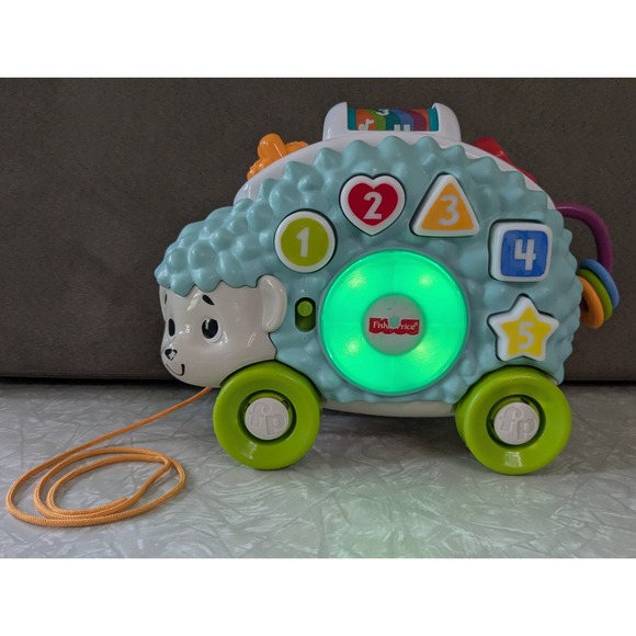 Fisher-Price Other - Fisher-Price Linkimals Happy Shapes Hedgehog Learning Toy - Lights/Sound WORK!